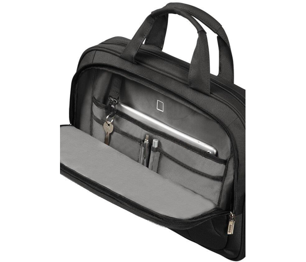 AMERICAN TOURISTER Torba na laptopa AT WORK 15.6 czarno-pomarańczowa 33G-39-005 - 738191 - zdjęcie 5